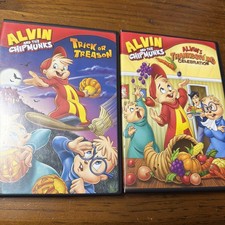 Alvin and The Chipmunks/Thanksgiving and Halloween DVD picture