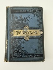 Poetical Works of Alfred Lord Tennyson 1885 Complete Ed Antique HC Illustrated picture