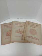 1883 German Master of Ornament Book Lot Gothic & Renaissance The Baroque picture