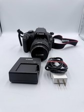 Canon EOS 1200D Rebel T5 18-55mm Lens Black Excellent 2 Batteries Bag Bundle picture