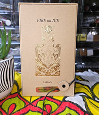 Lattafa Fire on Ice Eau de Parfum Spray 3.71 fl oz,  Perfume Fragrance  picture