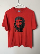 Vintage Che Guevara Men's M Red 80s 90s Shirt picture