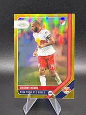 Topps Chrome MLS 2026 - Thierry Henry - Serial #/50 Parallel - Red Bulls #121 picture
