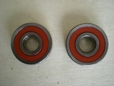 NTN Deep Groove Ball Bearing Sealed  17 mm x 47 mm x 14 mm 6303LU ( Lot Of 2 ) picture