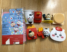 McDonald's Chiikawa Usagi Momonga Happy Meal Toy Set of 6 Japan 2025 USED F/S picture