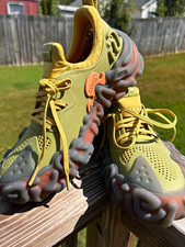 Crocs Salehe Bembury Juniper Low Top Lace Up Sneakers Green/Yellow/Gray picture