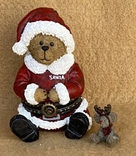 Boyds Bears 2005 Christmas Santa with Glow McNibble NIB 1E/287 picture