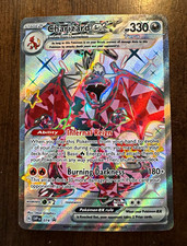 The Pokémon Company Pokémon TCG Charizard ex 074 SV Promo Full Art Holo 330 HP picture