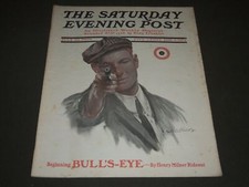 1909 JULY 10 THE SATURDAY EVENING POST MAGAZINE - ILLUSTRATED COVER - SP 946 picture