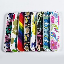 10 Pack Double Sided Manicure Nail File #100 180 Grit Pro Emery Boards Files Toe picture