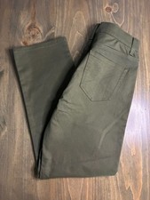 Sonoma Men's Everyday Jean Olive Color 32x32 Straight Leg Relaxed Fit New picture
