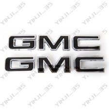 NEW Front & Rear Emblem Chrome kit For 2019 - 2026 GMC Sierra 1500 2500HD 3500HD picture