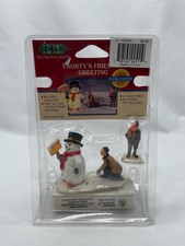 Lemax Christmas Village Collection Frosty's Friendly Greeting #04511A Dual Power picture