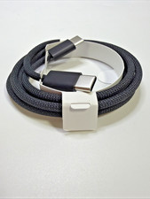 Rare Black Color OEM Apple 60W 1M Braided USB-C to USB-C Charging Cable A2795 picture