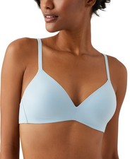 Wacoal How Perfect Contour Soft Cup Bra Women's 32DDD Winter Sky picture