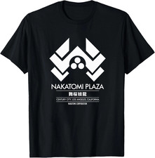 Die Hard T-Shirt Nakatomi Plaza Alan Rickman Bruce Willis Movies Blu Ray DVD Tee picture