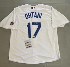 Signed Shohei Ohtani Signed Los Angeles Dodgers Jersey Pro-Cert w/Coa picture