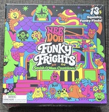 Authentic Schylling Needoh Funky Frights Squish-o-ween Countdown 13 Pc New picture
