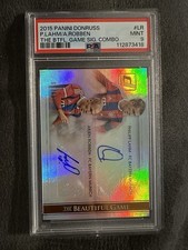 2015 DONRUSS SOCCER THE BEAUTIFUL GAME AUTO ARJEN ROBBENPHILIPP LAHM PSA 9 picture