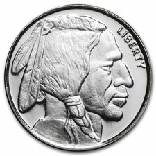 1 oz Silver Round Buffalo .999 Fine picture