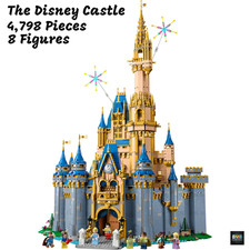 NEW The Disney Castle 4,798 Pieces Fun Family Activity Home Display picture