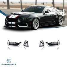 For 2024-2026 Mustang Dark Horse LED Air Intake Induct Trim Cover Front Grille picture