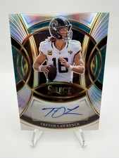 2025 Panini Select - Signatures Trevor Lawrence #SP-TVL Silver Prizm (AU) picture