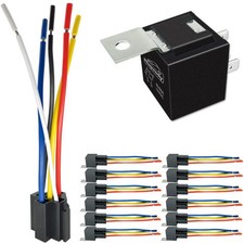 irhapsody 80/60amp 12vdc 5-pin Relay Kit, SPDT Automotive 12 relays  picture