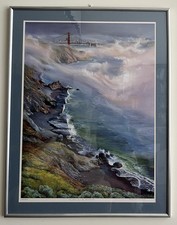 Rare Rebecca Holland The Gate from the Headlands Lithograph A/P Signed/Certified picture