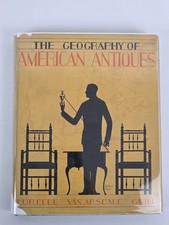 Signed Hattie Klapp Brunner 1929 Geography American Antiques Lurelle Guild HCDJ picture