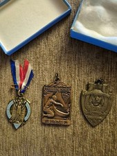 Antique 1920s CNE Exhibition Chorus Medal Lot w/Box 1923-24 Ryrie-Birks Toronto picture