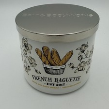 Bath & Body Works French Baguette Bread 3-Wick Scented Soy Blend Candle 14.5 oz picture