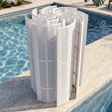 Aumzong 60 Sq Swimming DE Pool Filter Grids Compatible with Hayward White picture