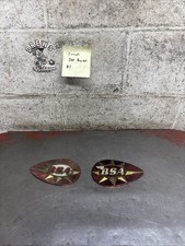 1960s  Bsa A50 A65 Gas Tank Badges Emblem Assembly Oem Original picture
