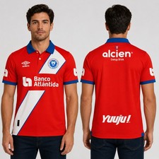 Fan Made CD Olimpia 2026-2027 Home Polo Jersey for Soccer Fans S/5XL Shirt picture