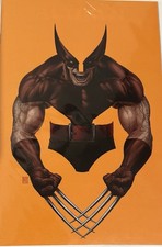 DEADPOOL/WOLVERINE #2 • JTC VIRGIN NEGATIVE SPACE VARIANT B • WOLVERINE • NM+ picture
