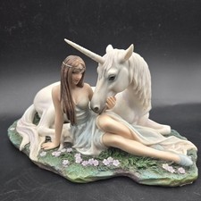 Pure Heart Unicorn Fairy Statue Figurine by Anne Stokes Veronese Nemesis Now picture