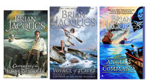 Complete Set Series Lot Brian Jacques Castaways of the Flying Dutchman 3 HC Book picture