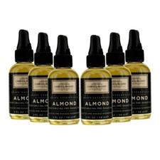 Caswell Massey Shave Essentials Almond Moisturizing Pre Shave Oil 2 Oz Set of 6 picture
