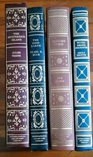 International Collectors Library HC Classic Set 4 Illustrated Jules Verne,Bronte picture