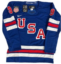 Jack Eichel USA Navy 2026 Olympics Jersey Mens XL RARE New Vegas Knights picture