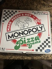 Monopoly Pizza Board Game - 100% Complete - 2018 Hasbro picture