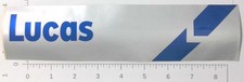 Vintage Lucas Industries Friedrichshafen Germany Advertising Sticker Decal picture