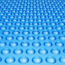 Uimoso Solar Pool Cover 32 x 16 ft Swimming Pools Heater Cover 12 mil Blanket picture