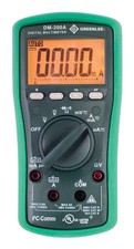 Greenlee DM-200A Digital Multimeter 1000 Volt 162 cubic inches, Multicolor picture