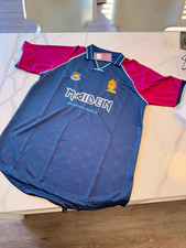 West Ham United x Iron Maiden 1999/01 home shirt football size M,L and XL picture