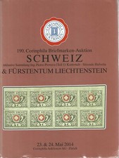 Switzerland & Liechtenstein Classics, Corinphila, Zurich, Sale 190, May 23, 2014 picture