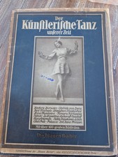 Der Künstlerische Tanz unserer Zeit Aubel 1928 Illustrated Dance Blauen Bücher picture