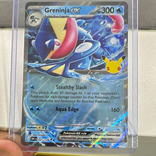 [English] Pokemon TCG - Greninja EX - Holo 300 HP 021/128 2016 picture