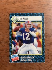 1992 Sports Illustrated SI for Kids Jim Kelly Buffalo Bills NFL Trading Card picture